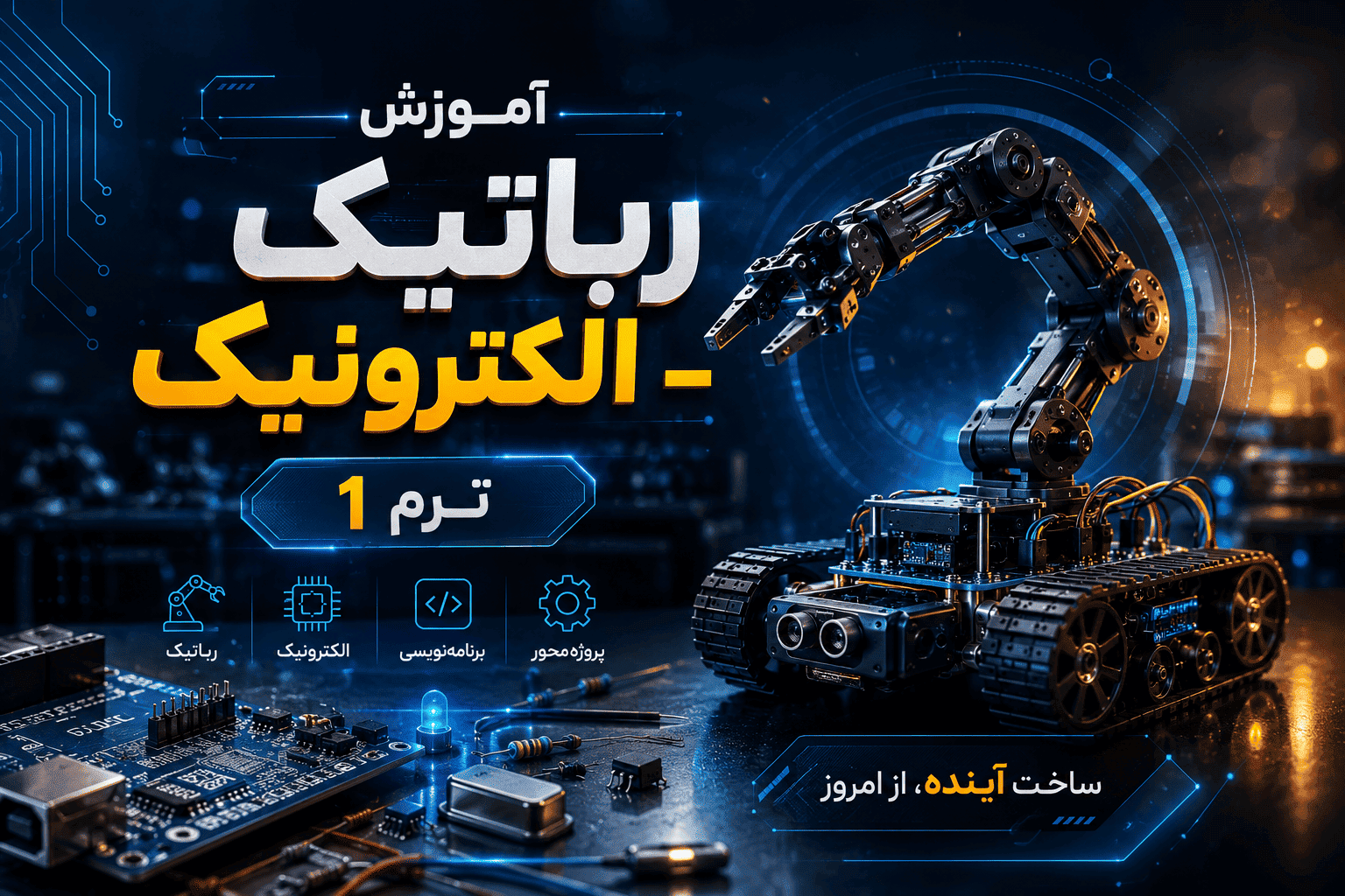 رباتیک - الکترونیک ترم 1