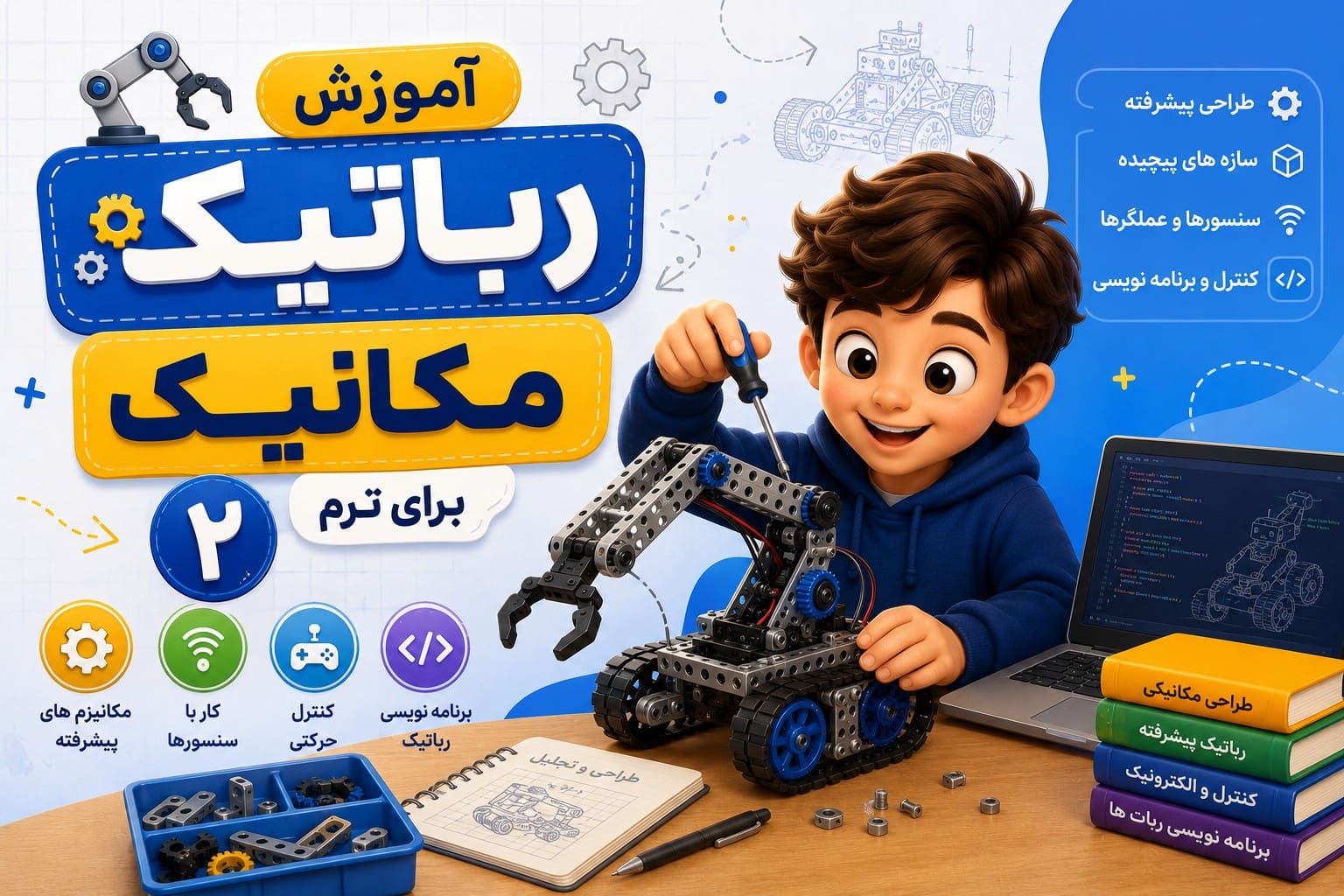 رباتیک - مکانیک ترم 2