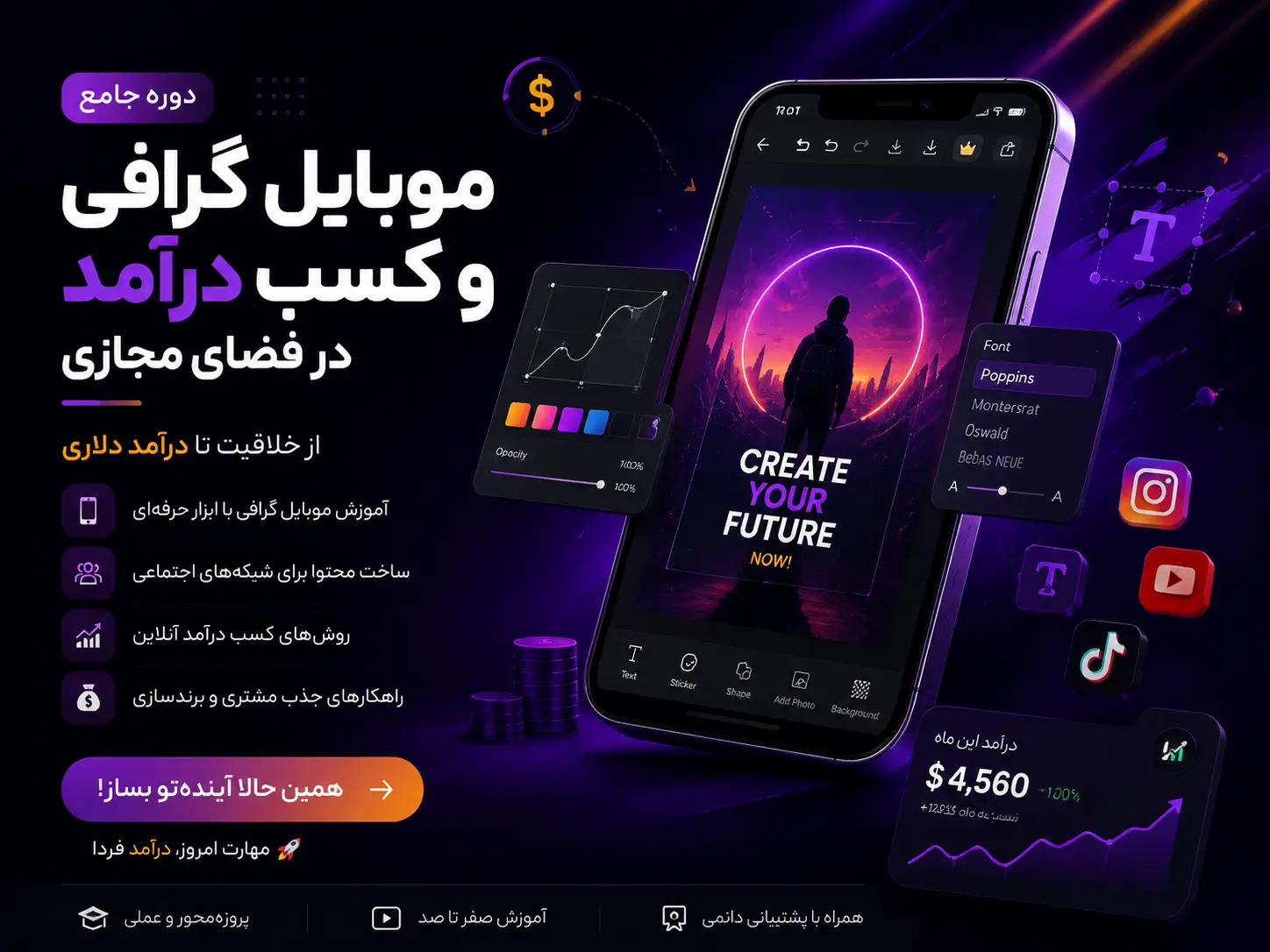موبایل گرافی و کسب درآمد در فضای مجازی
